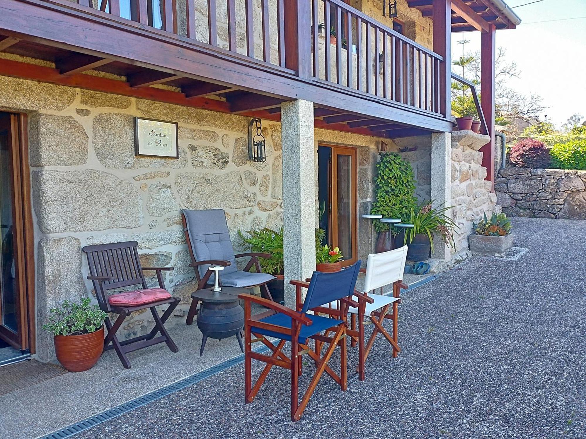 Gasthaus Jardim Da Rosa Monção Exterior foto